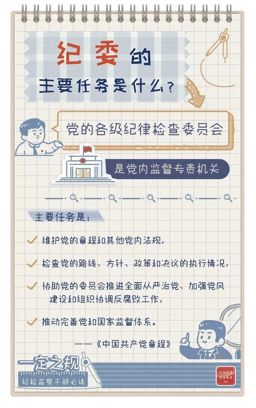 一定之规：纪委的主要任务是什么？